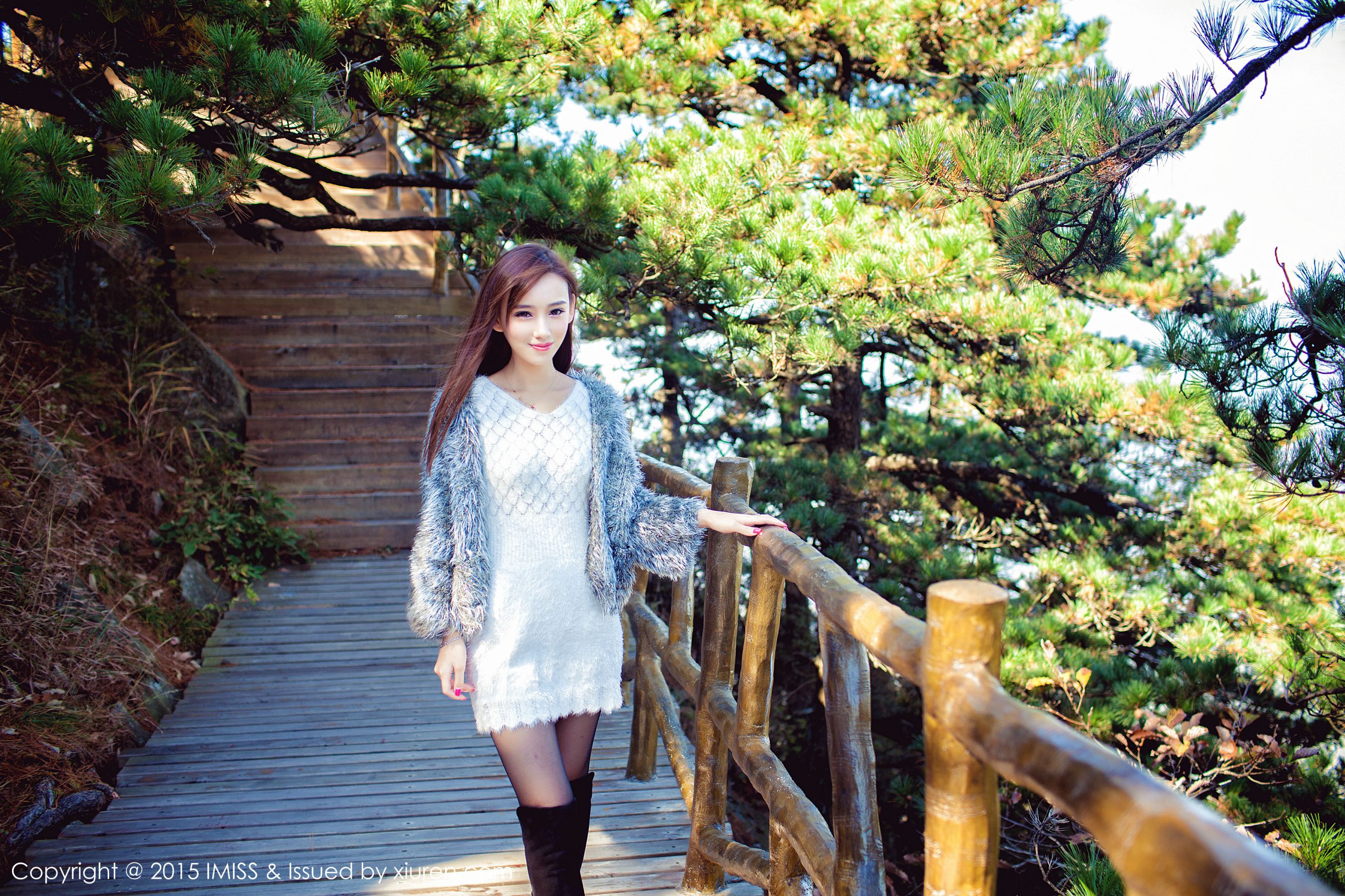 李玉洁Daisy《武汉大别山薄刀峰旅拍》 [爱蜜社IMiss] Vol.040_第5张