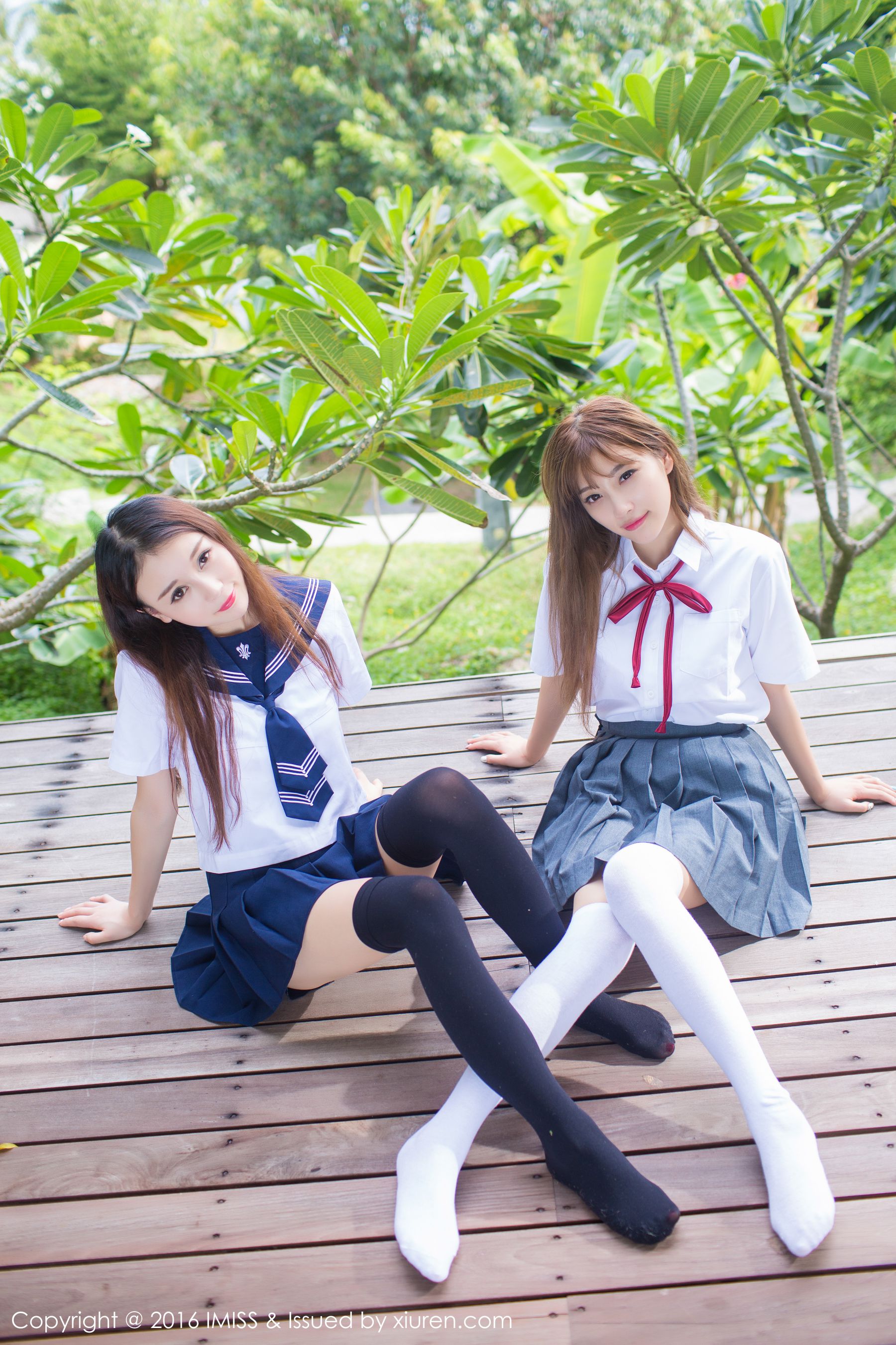 赵小米Kitty、sugar小甜心CC《闺蜜》 [爱蜜社IMiss] Vol.133_第3张