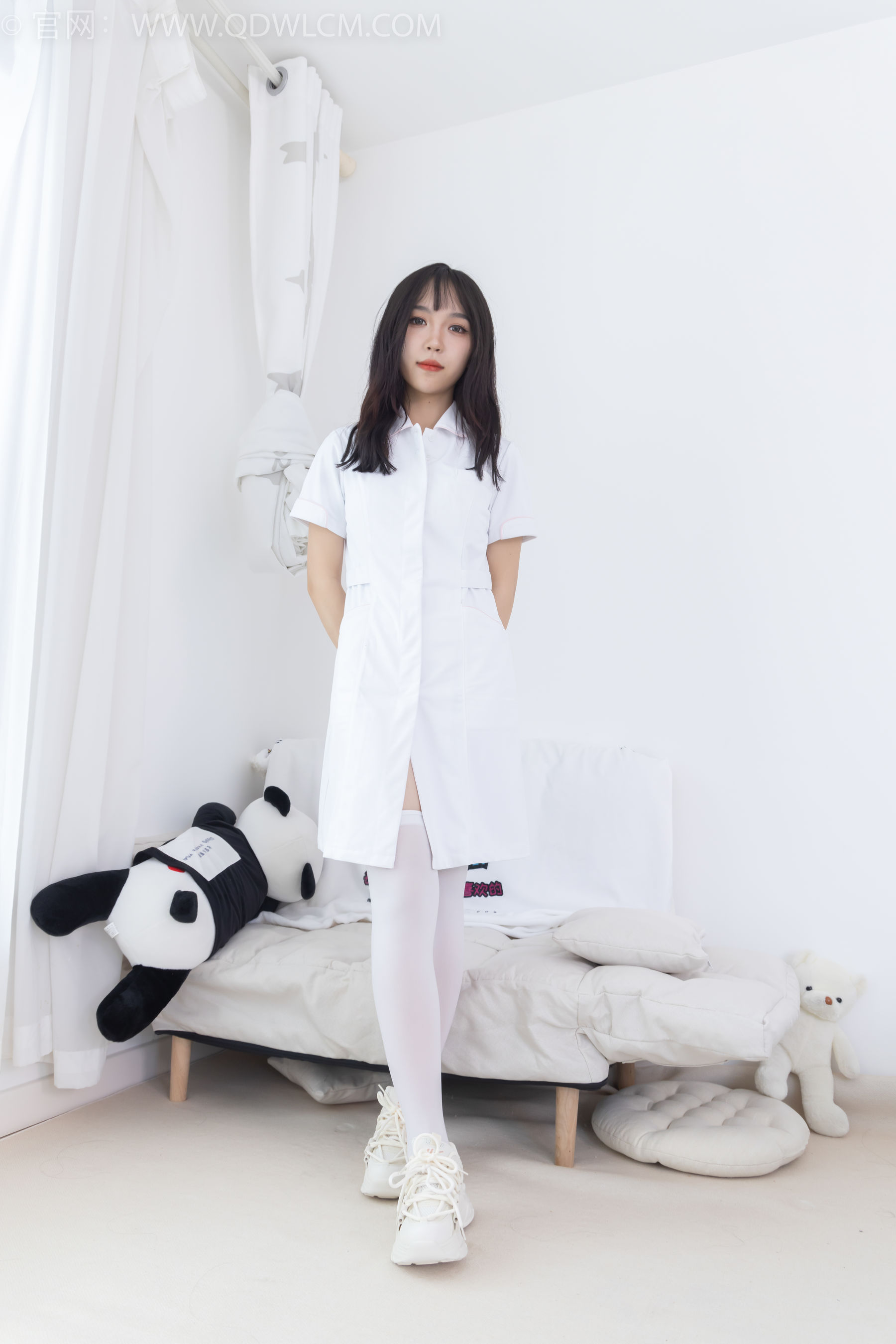 物恋传媒 No.1767 纱纱 -小白鸽_第1张