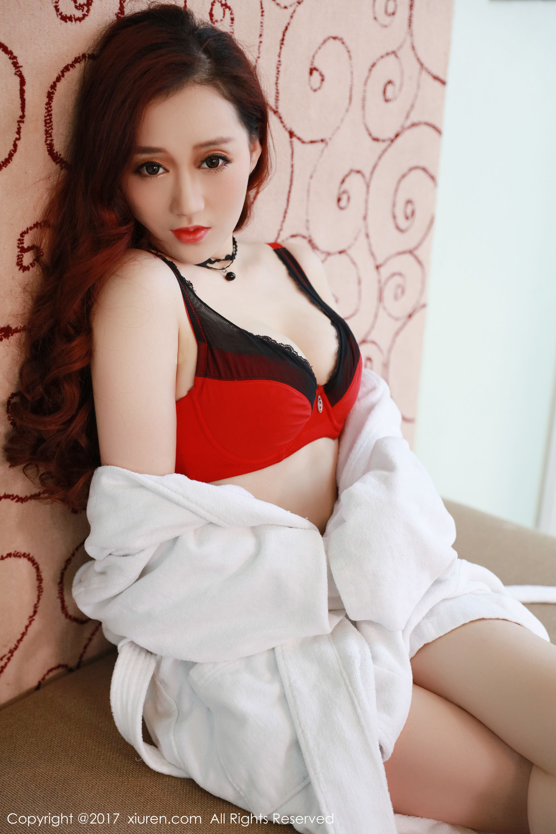 叶梦轩《性感蕾丝、野性豹纹》 [秀人网XIUREN] No.681_第5张