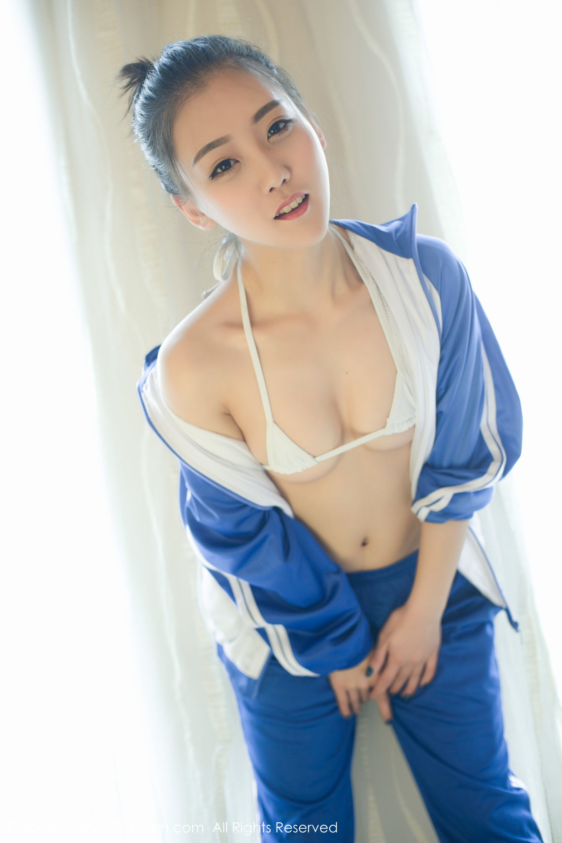 模特陈梦《茉莉花般清新透彻的少女诱惑》 [秀人网XIUREN] No.690_第5张