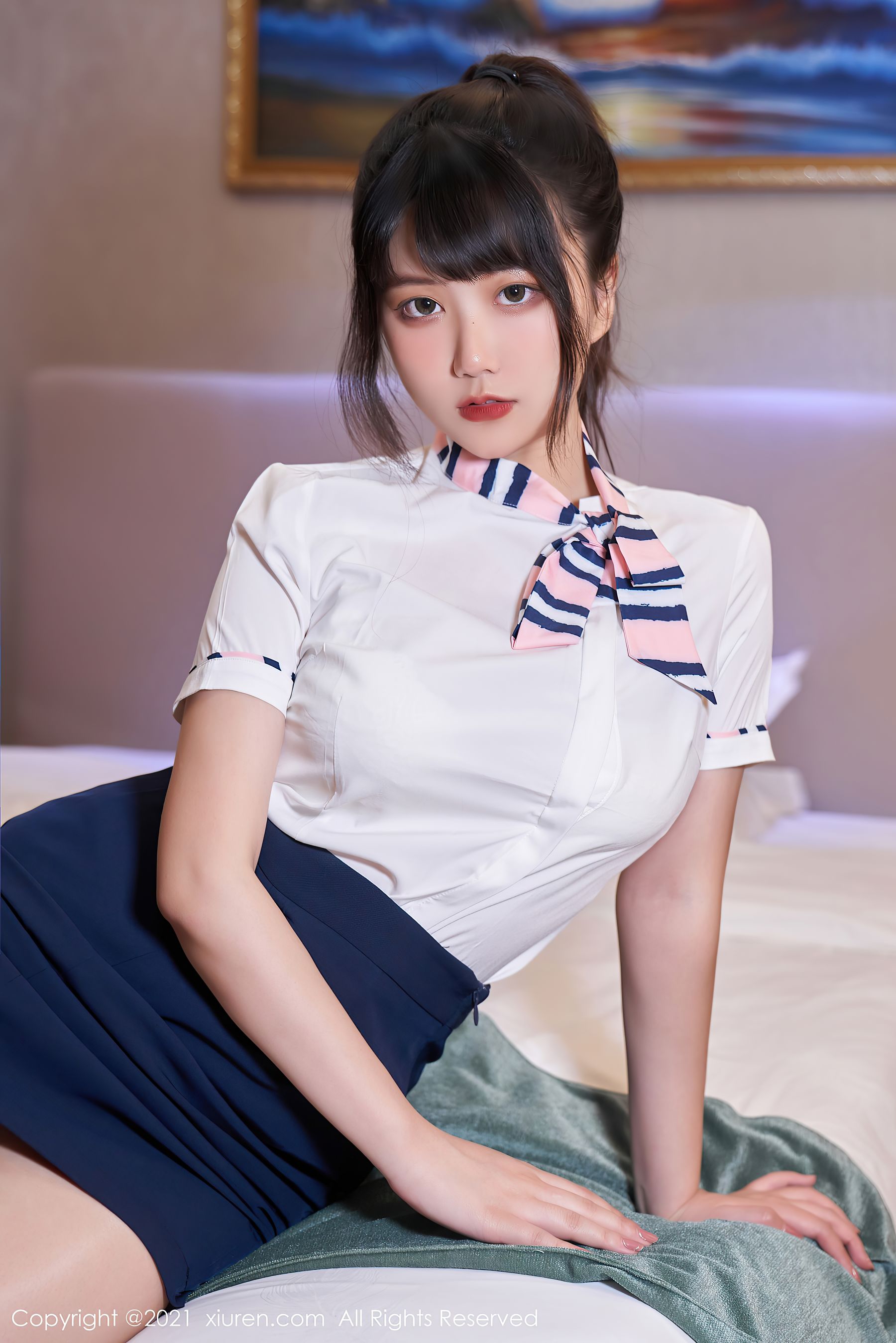 [秀人XIUREN] No.3667 夏可馨amii_第1张