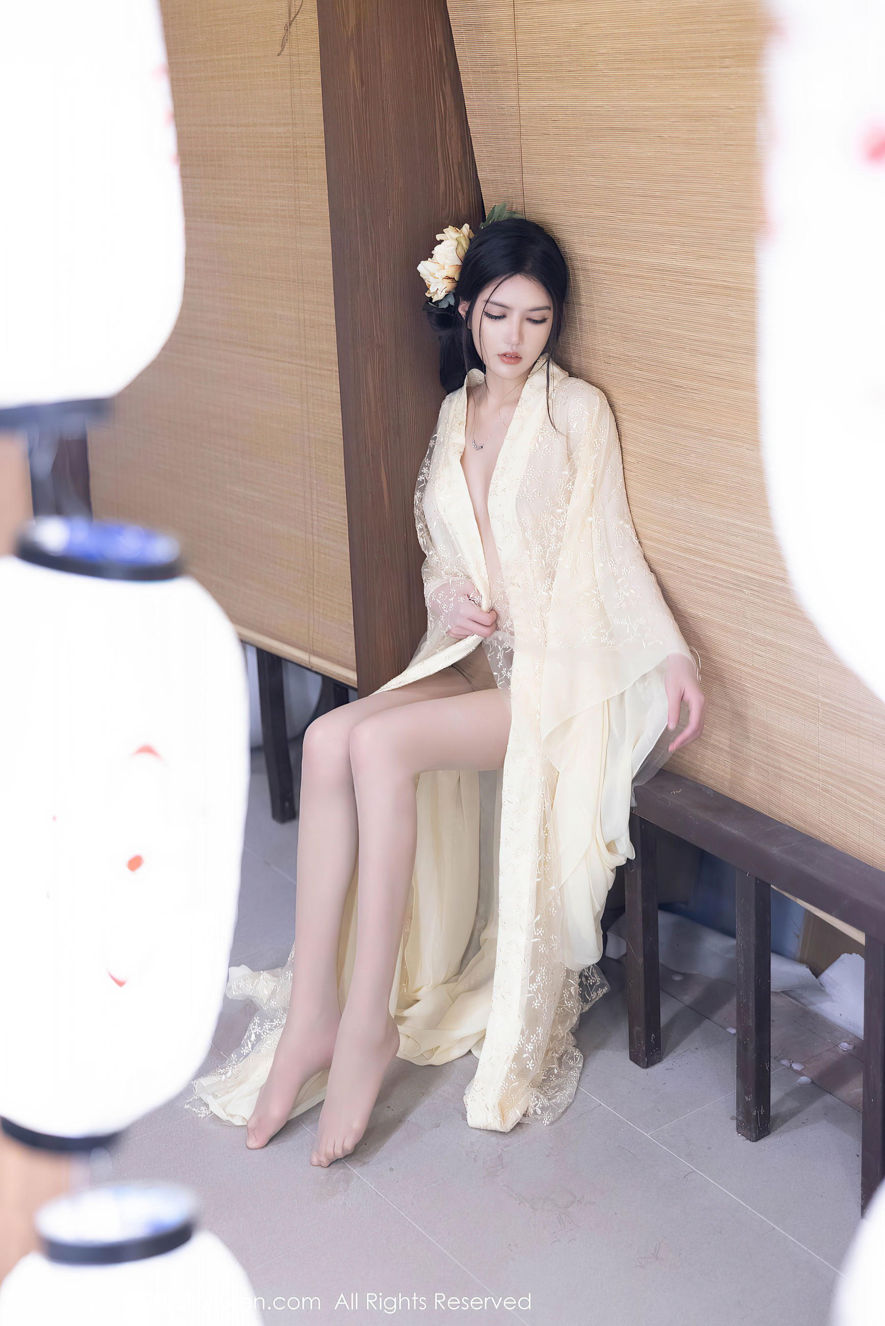 [秀人Xiuren] No.5387 媛媛酱belle_第4张