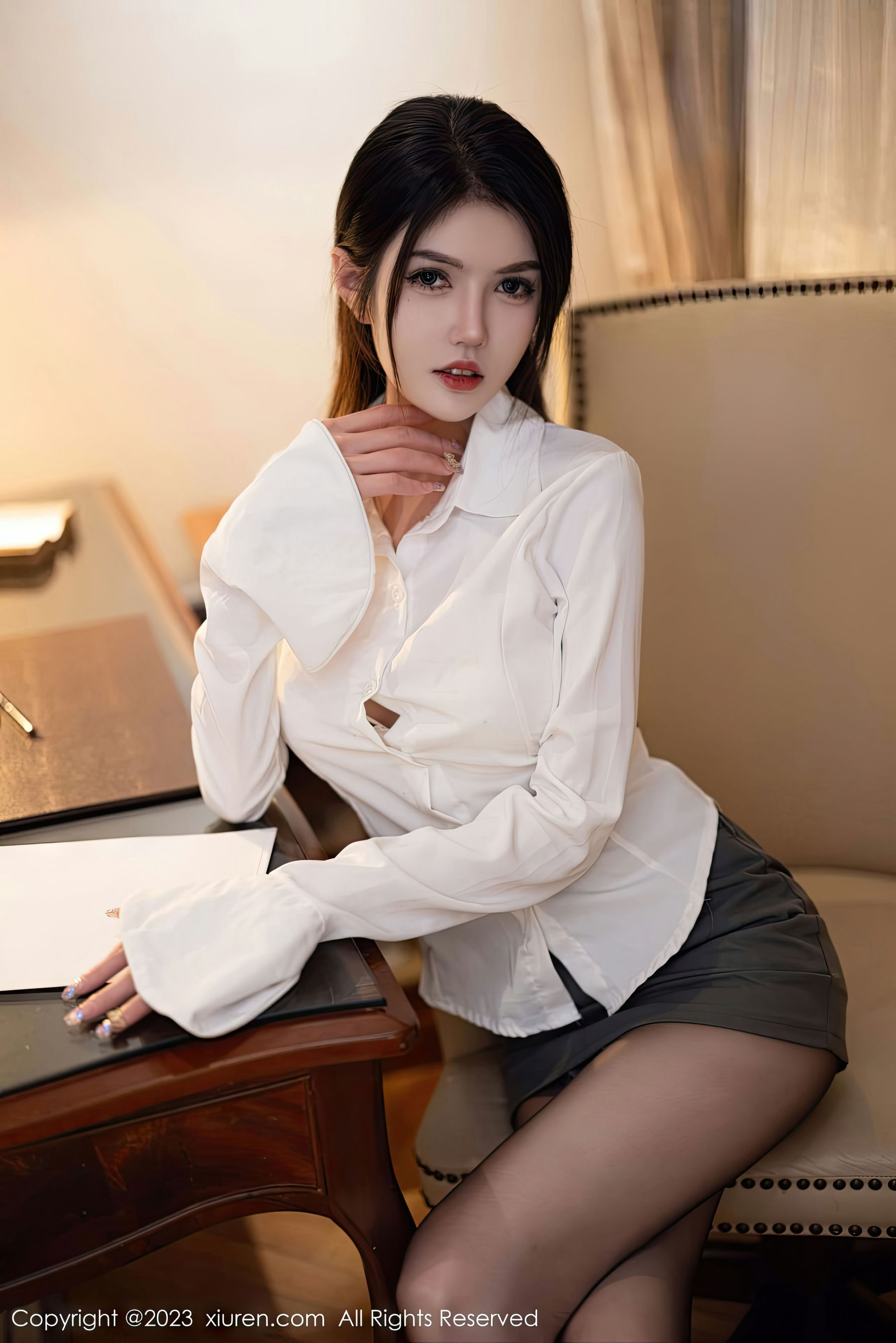 [秀人XiuRen] No.6125 媛媛酱Belle_第3张