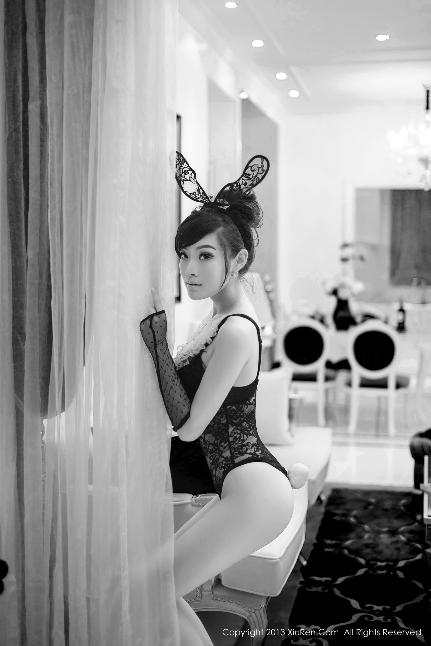 容容容Alice《蕾丝兔女郎》 [秀人网XiuRen] No.041_第1张