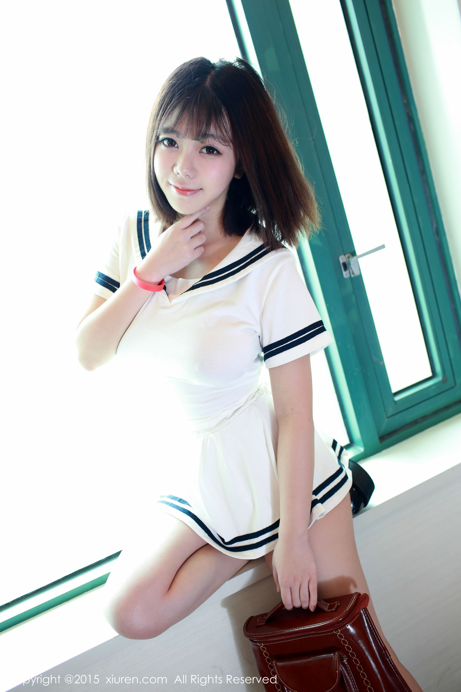 刘飞儿Faye《运动装大胸少女》 [秀人网XiuRen] No.390_第3张