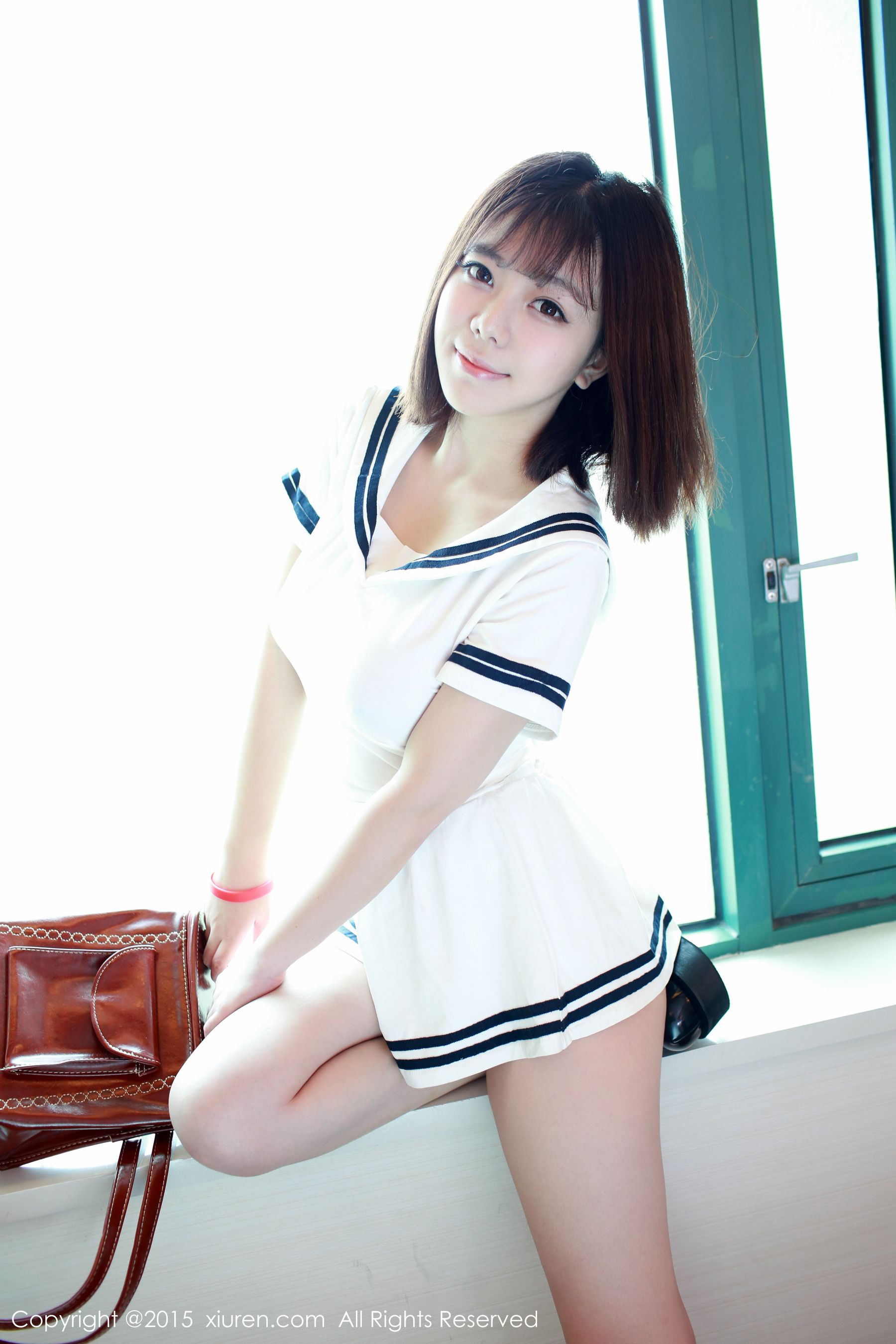 刘飞儿Faye《运动装大胸少女》 [秀人网XiuRen] No.390_第4张