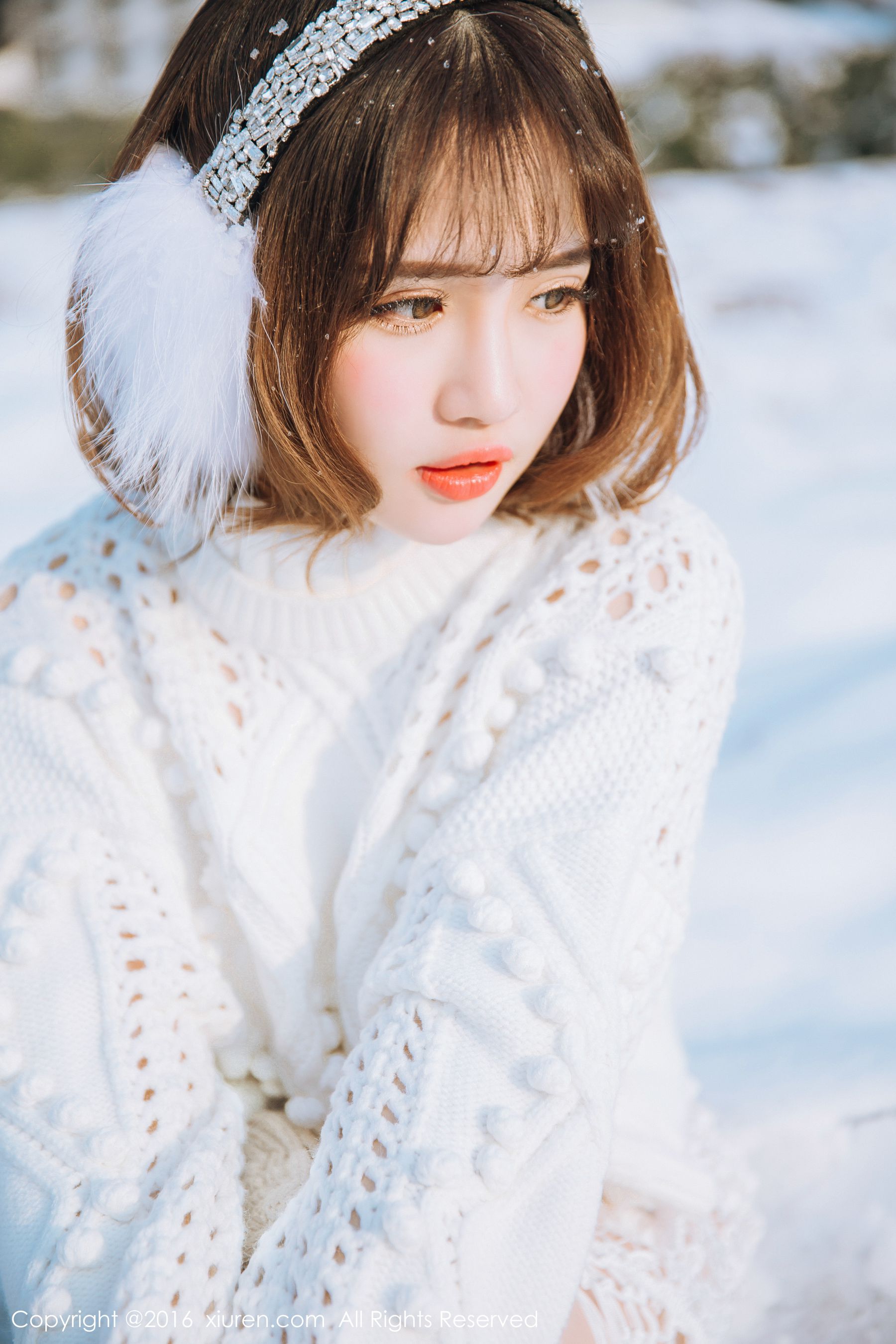 徐cake《新春雪景套图》 [秀人网XiuRen] No.484_第5张