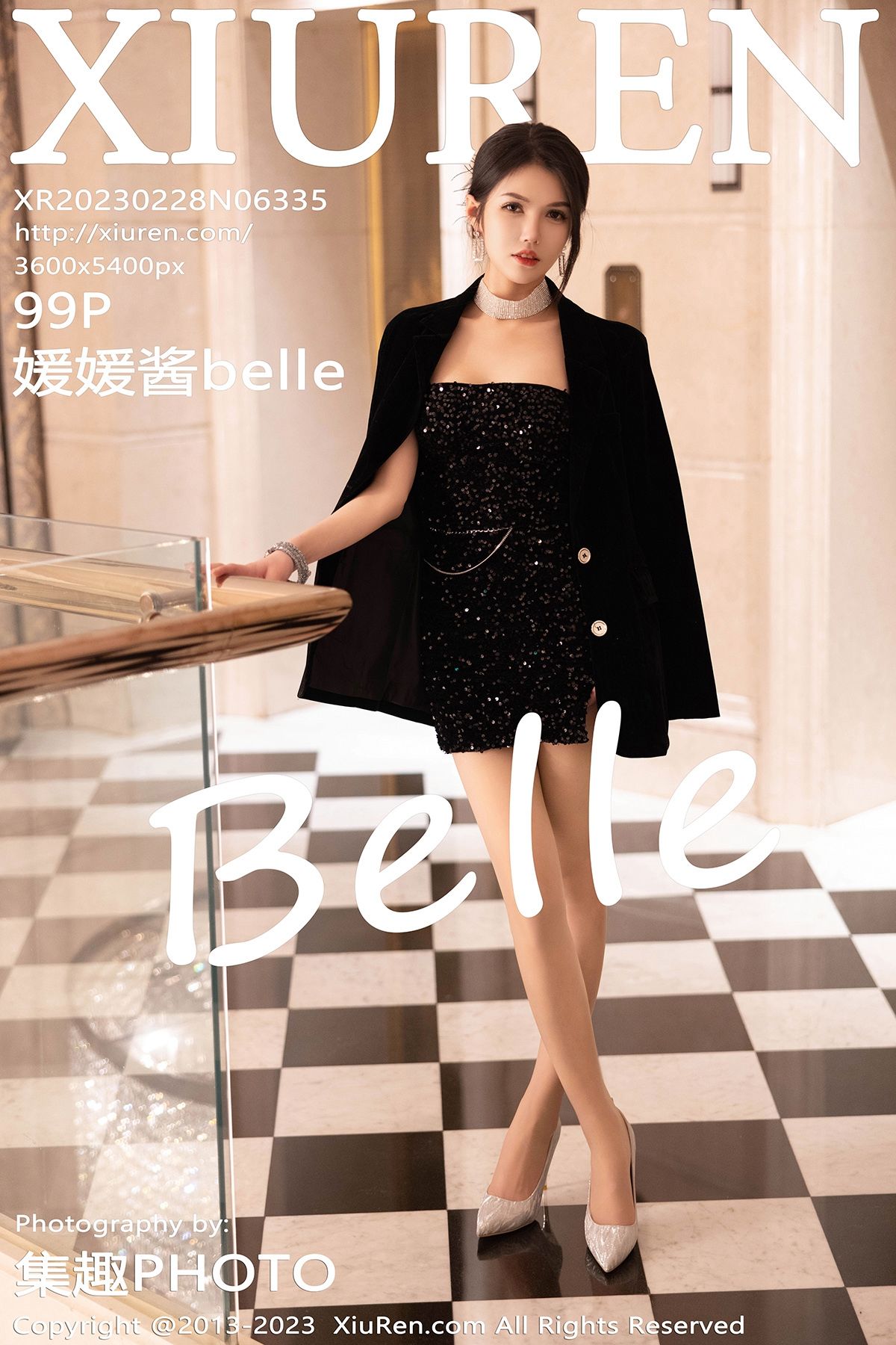 [秀人XiuRen] 2023.02.28 No.6335 媛媛酱Belle_第1张