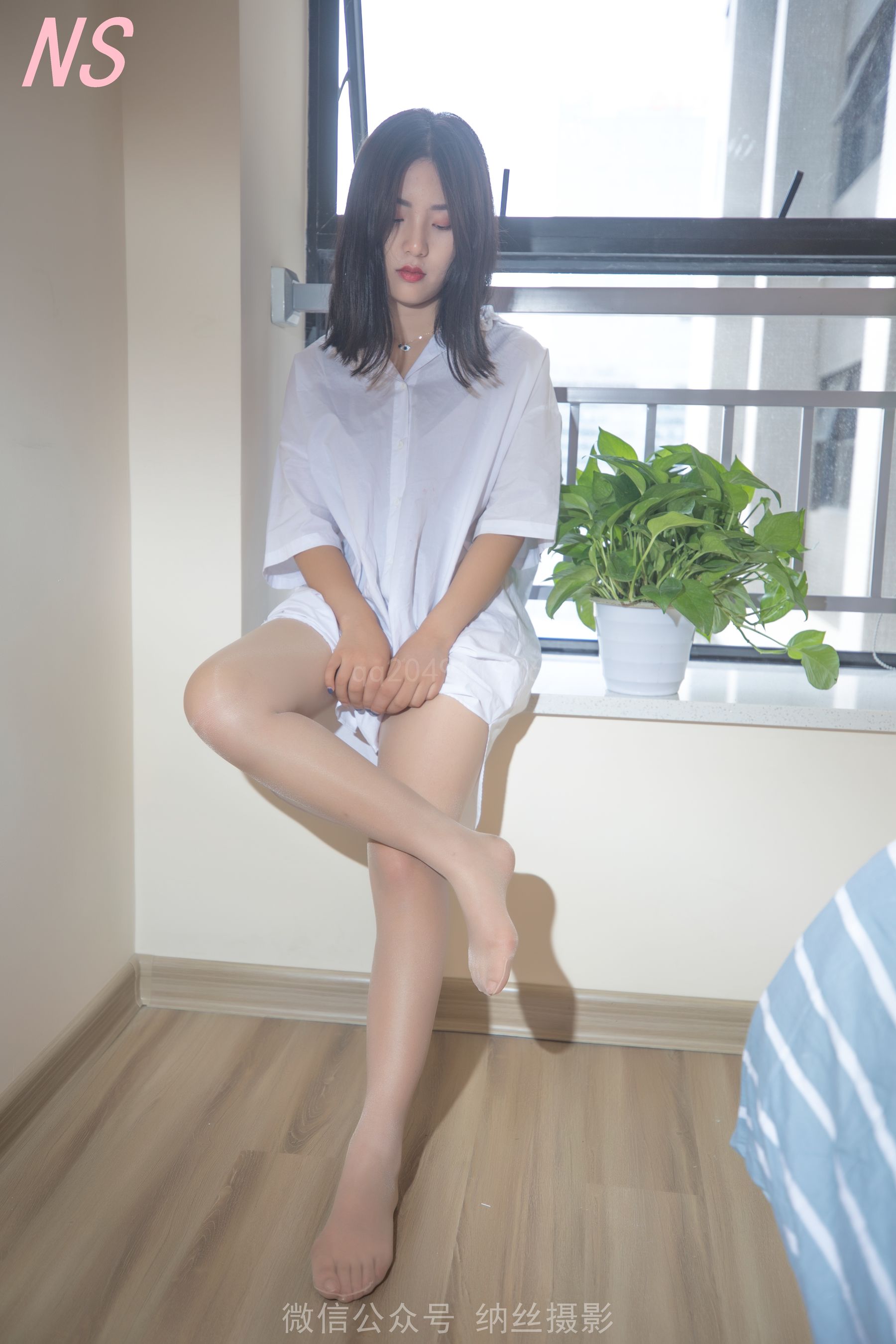 [纳丝摄影]  含玉 丝袜闺房_第5张