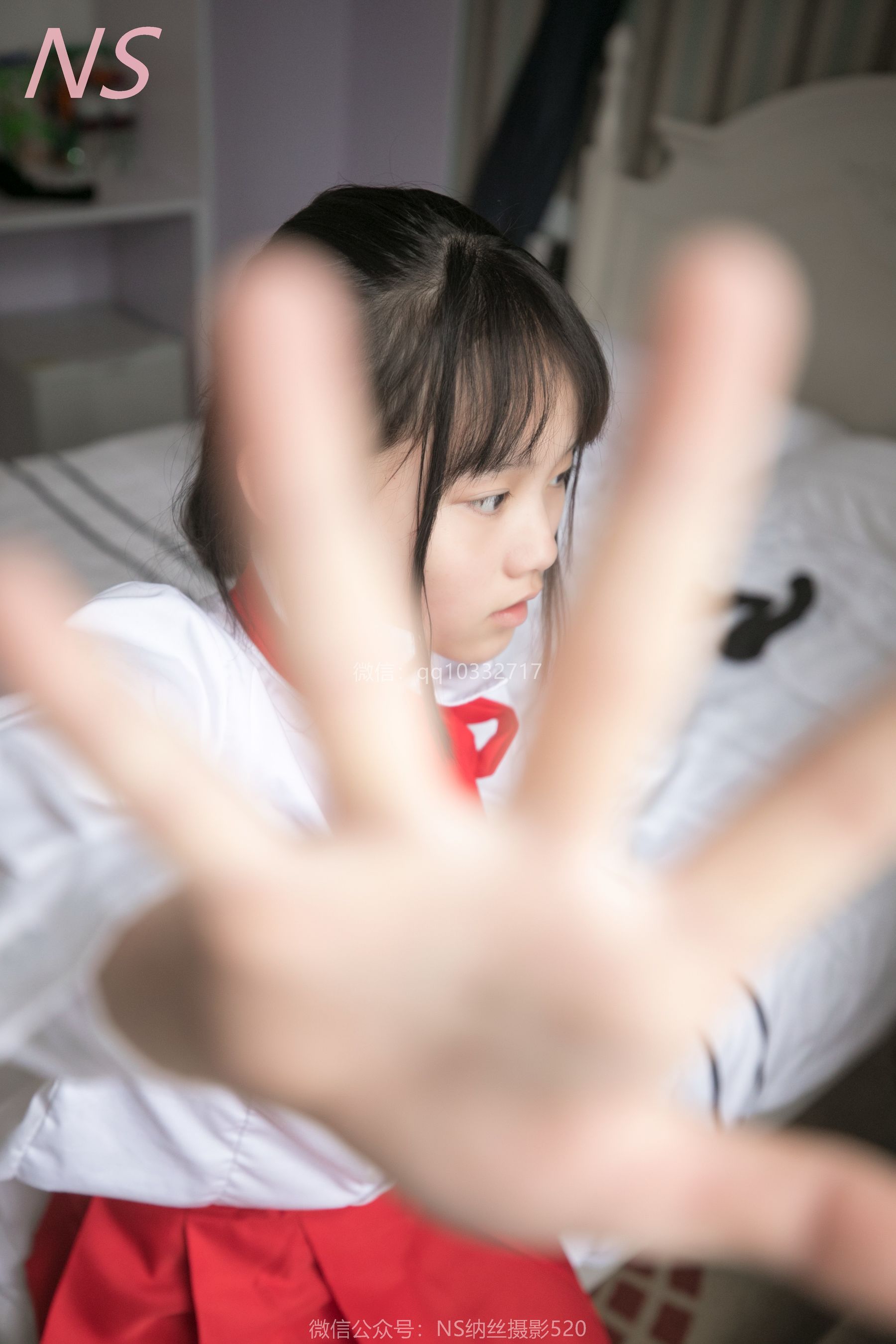 [纳丝摄影]  小莉 红色超短裙肉丝诱惑_第2张