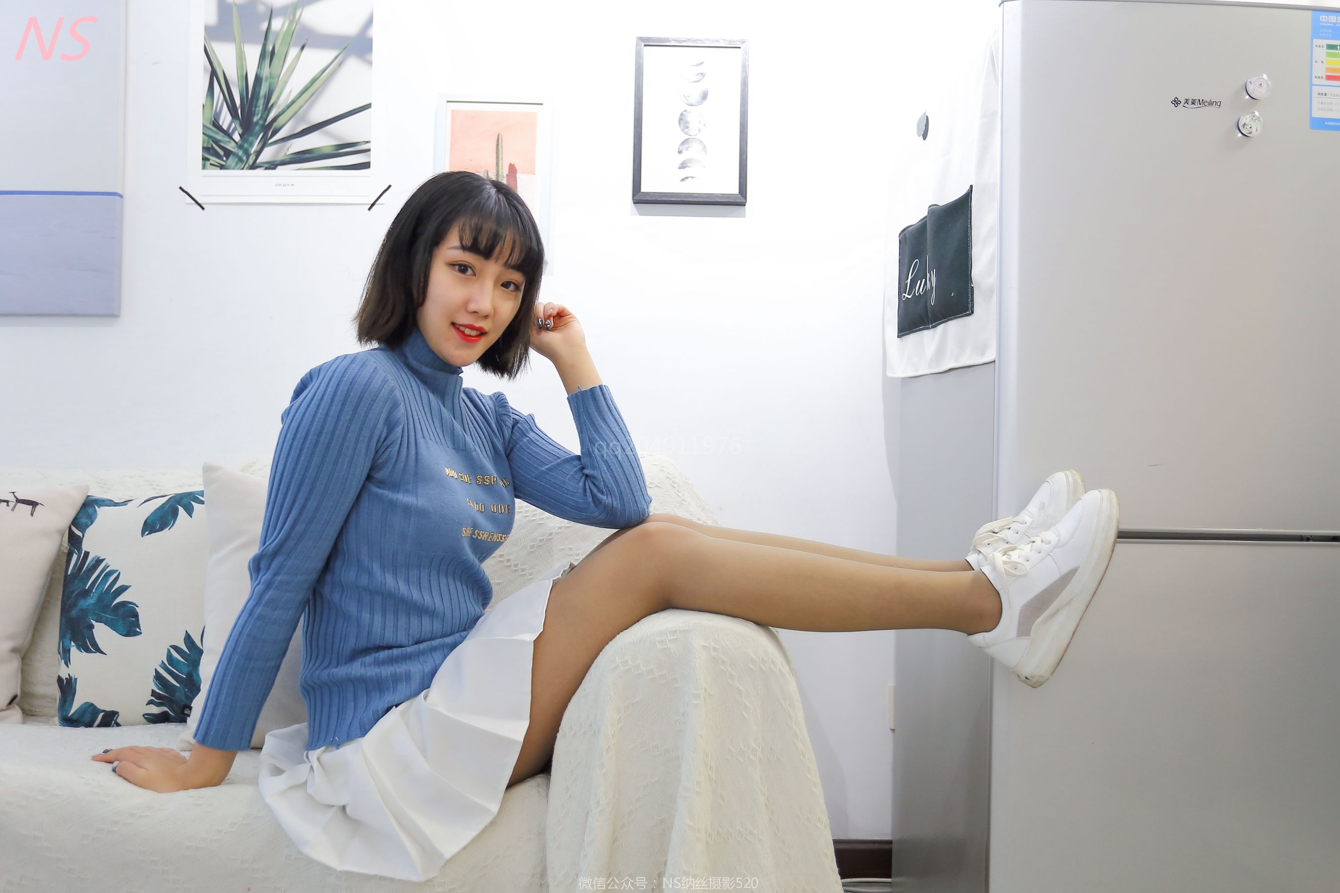 [纳丝摄影]  琴子 咖啡丝袜_第3张