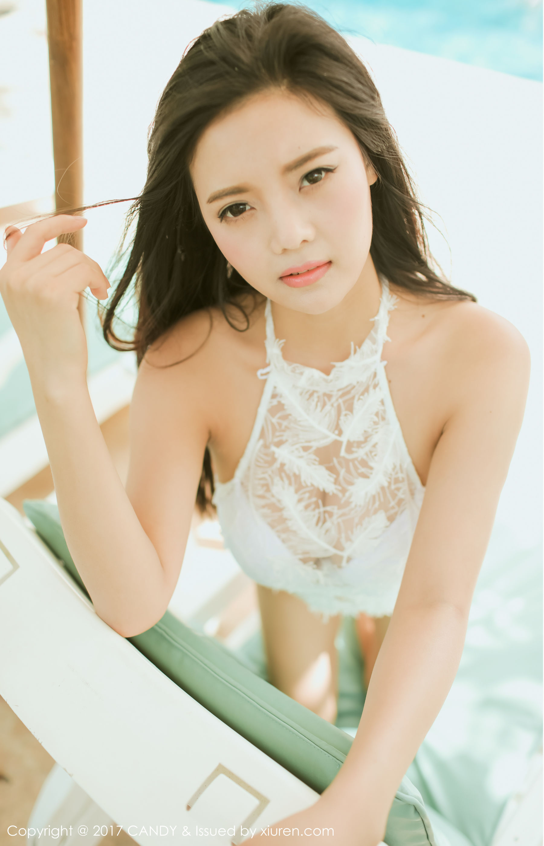 林美惠子Mieko《蕾丝+长裙女神》 [糖果画报CANDY] Vol.040_第2张