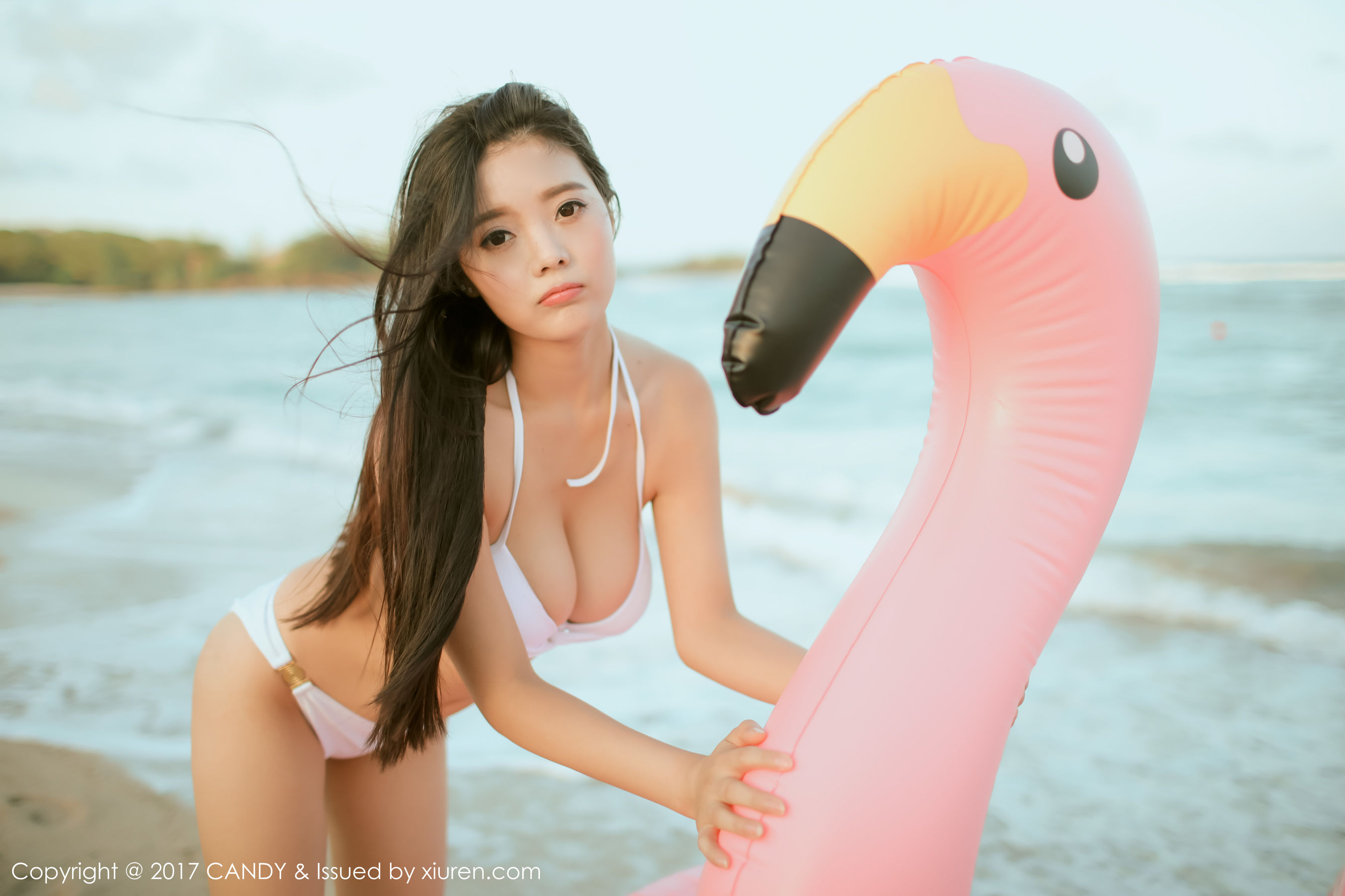 林美惠子Mieko《两套海边比基尼系列》 [网红馆CANDY] VOL.042_第3张