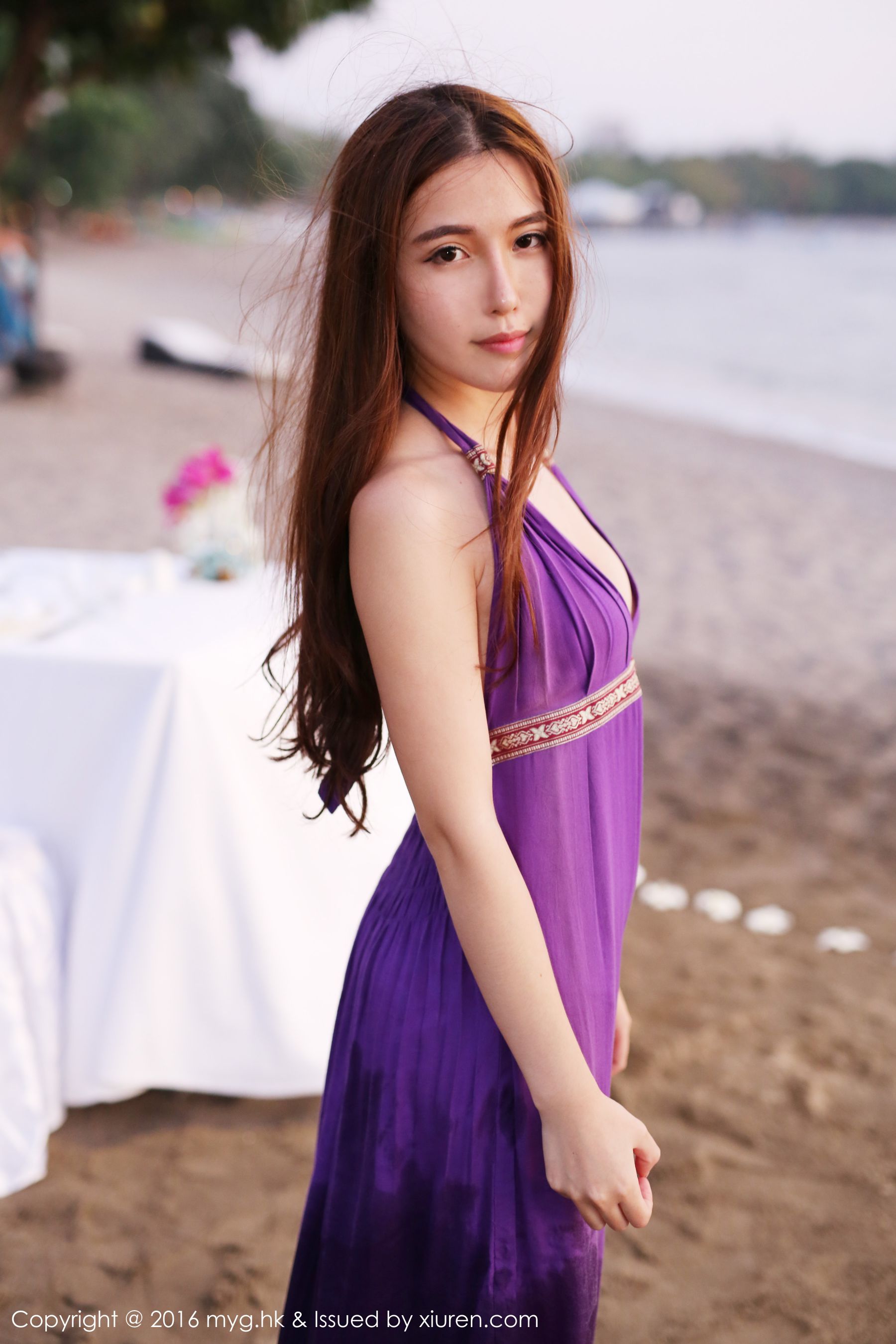 熊吖BOBO《龙目岛旅拍》海滩唯美清新系列 [美媛馆MyGirl] Vol.191_第1张