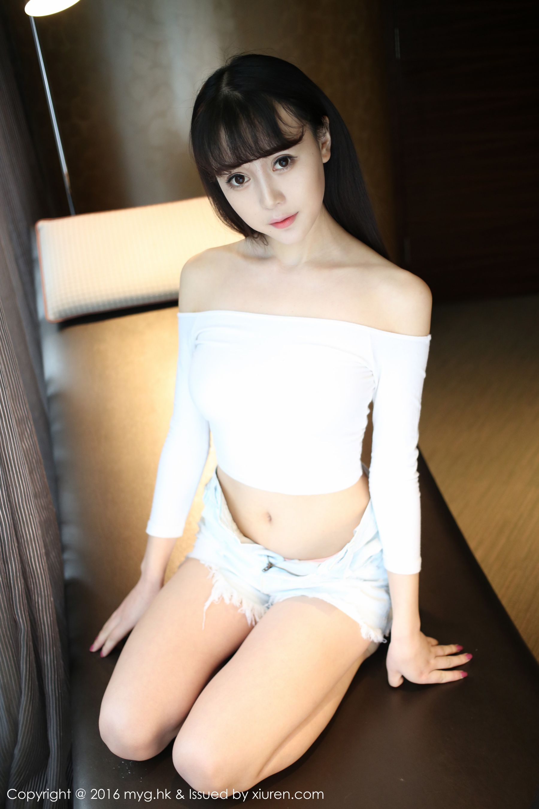 赵小米Kitty《清纯热裤妹子诱惑》 [美媛馆MyGirl] Vol.197_第1张