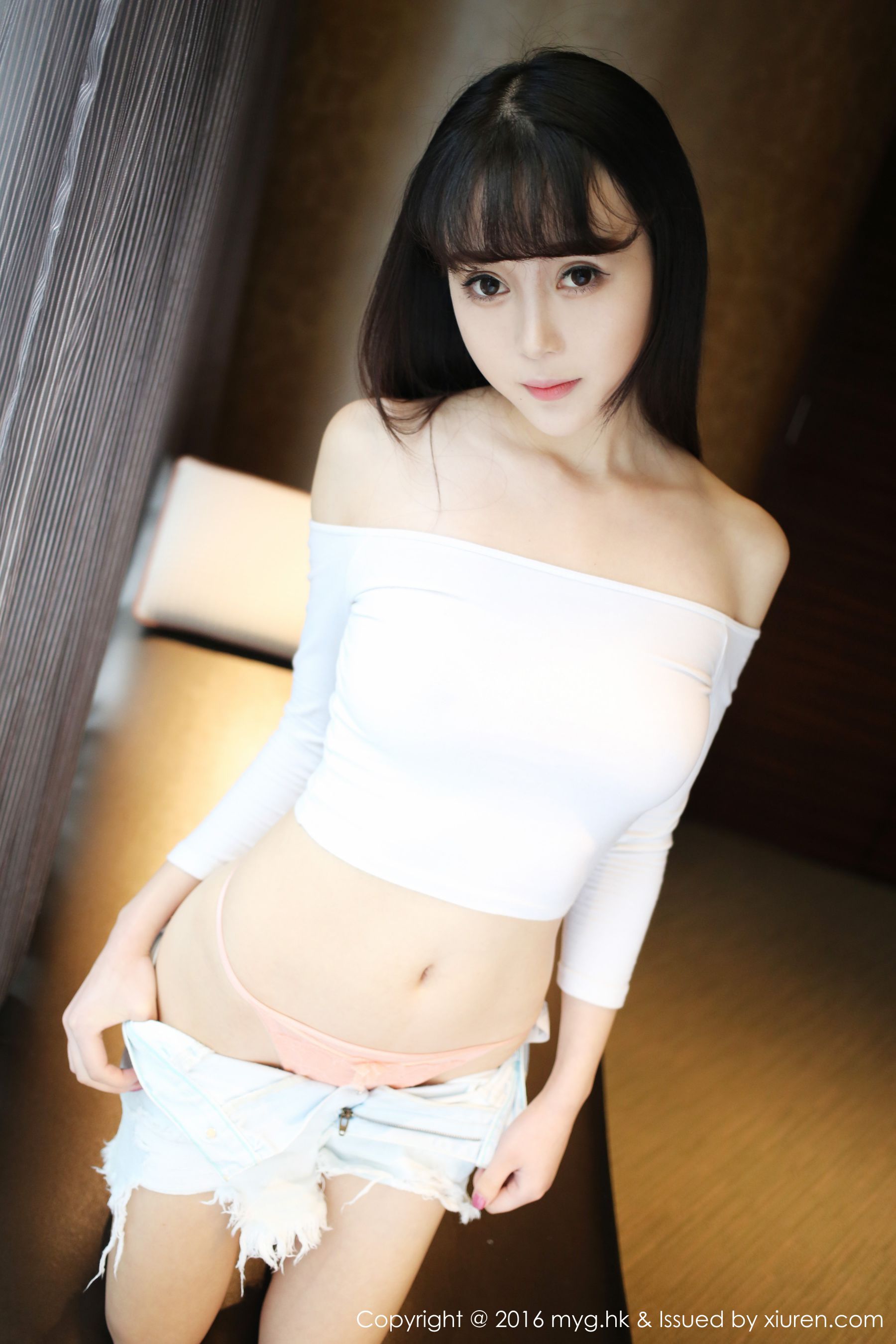 赵小米Kitty《清纯热裤妹子诱惑》 [美媛馆MyGirl] Vol.197_第5张