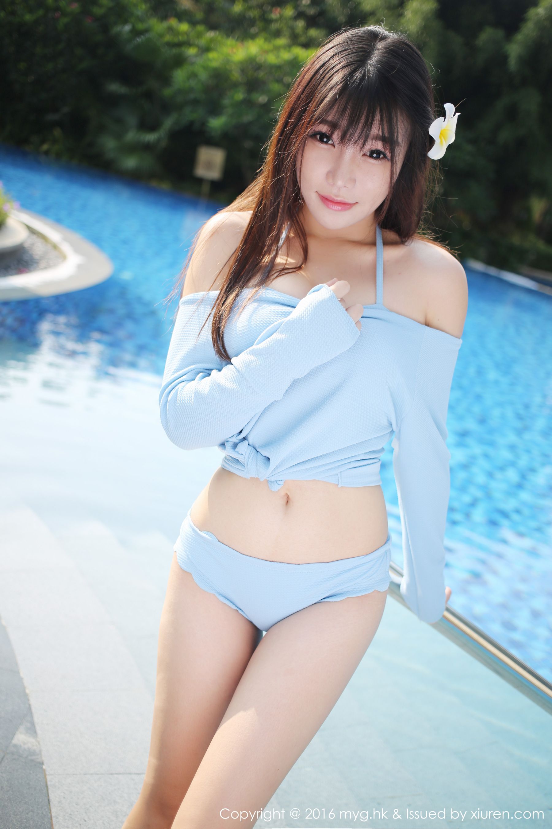 芝芝Booty《三亚旅拍》清新妹子的诱惑 [美媛馆MyGirl] Vol.224_第2张