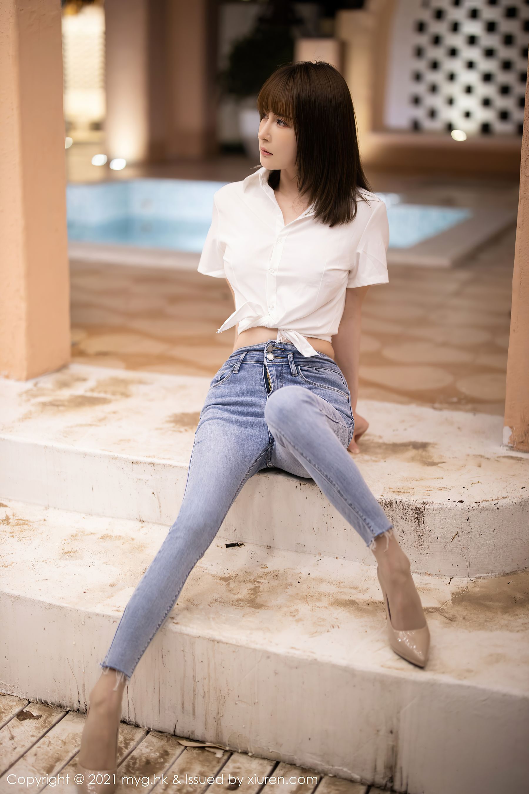 [美媛馆MyGirl] Vol.540 蔡文钰Abby_第3张
