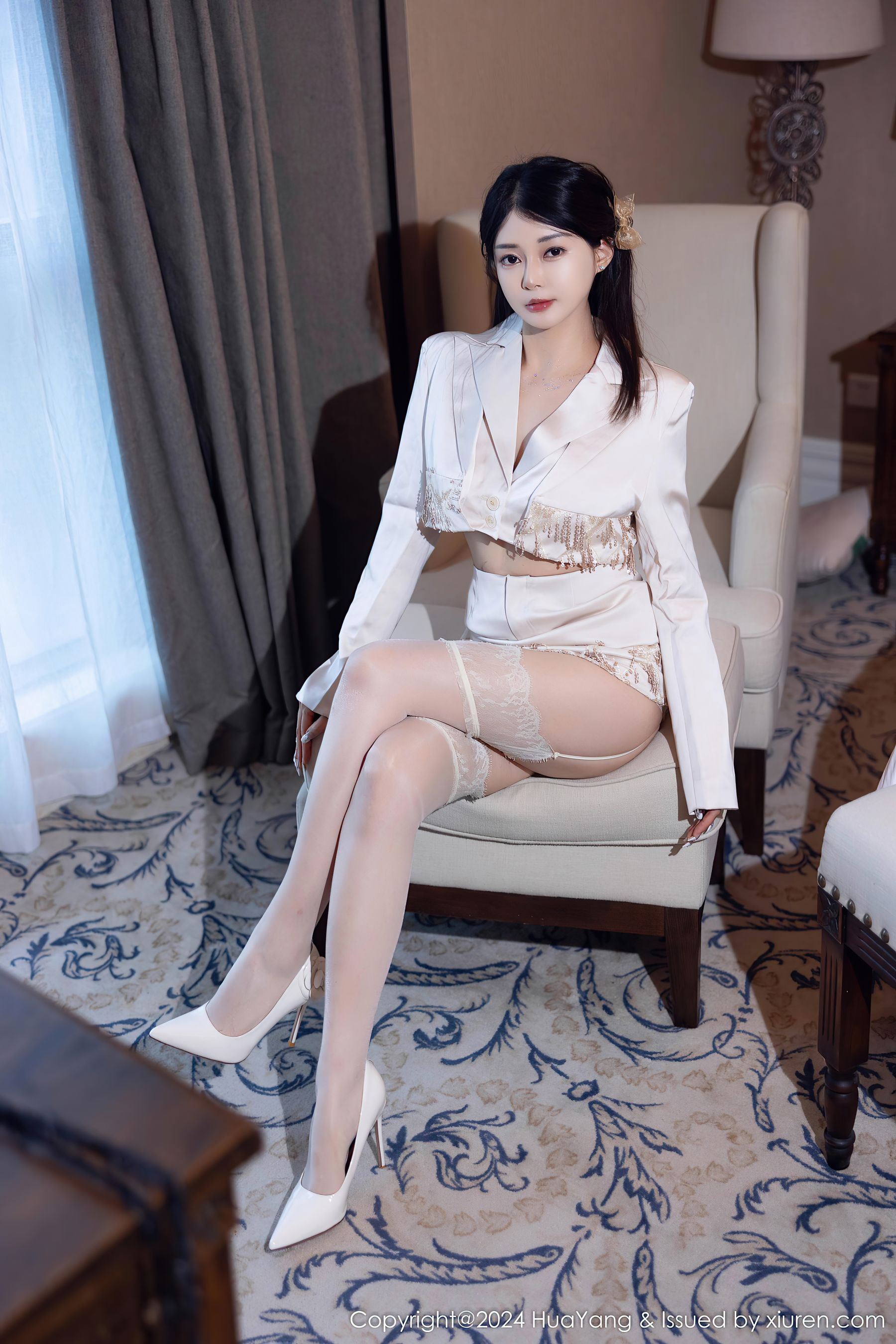 [HuaYang]花漾 2024.11.01 Vol.615 凯竹Quinn_第4张
