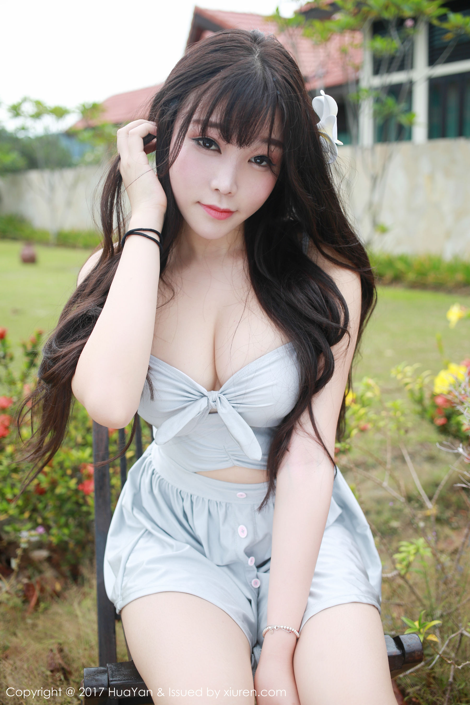 芝芝Booty《小清新的性感》 [花の颜HuaYan] VOL.038_第1张
