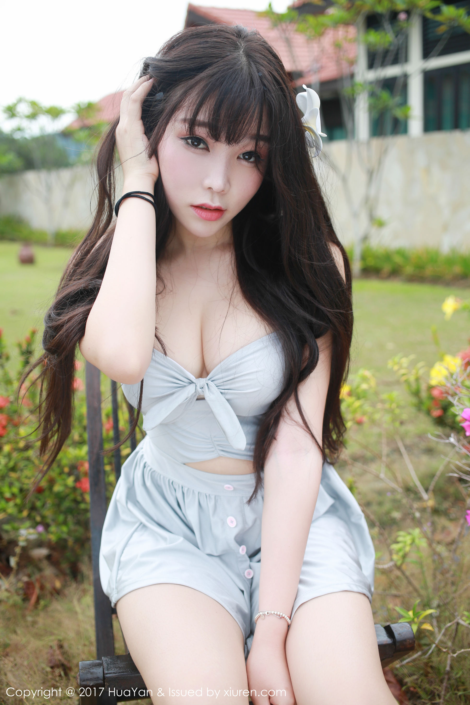 芝芝Booty《小清新的性感》 [花の颜HuaYan] VOL.038_第2张