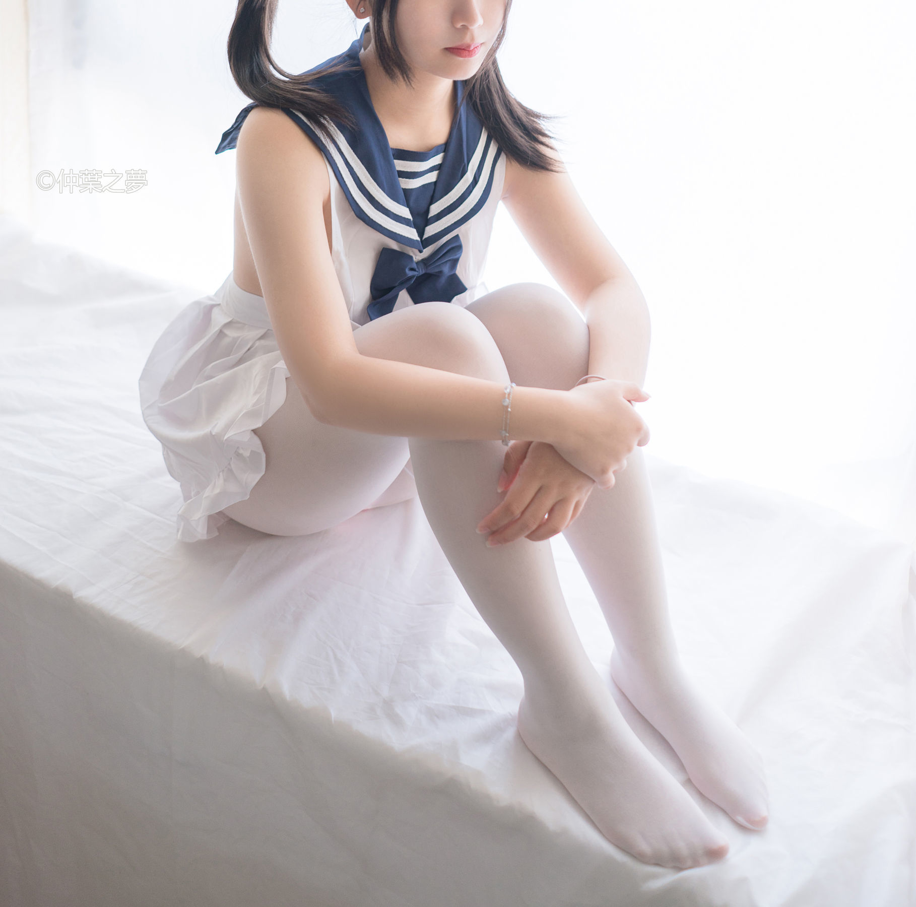 [轻兰映画] Grand.002 美代Miyo 情趣水手服_第1张