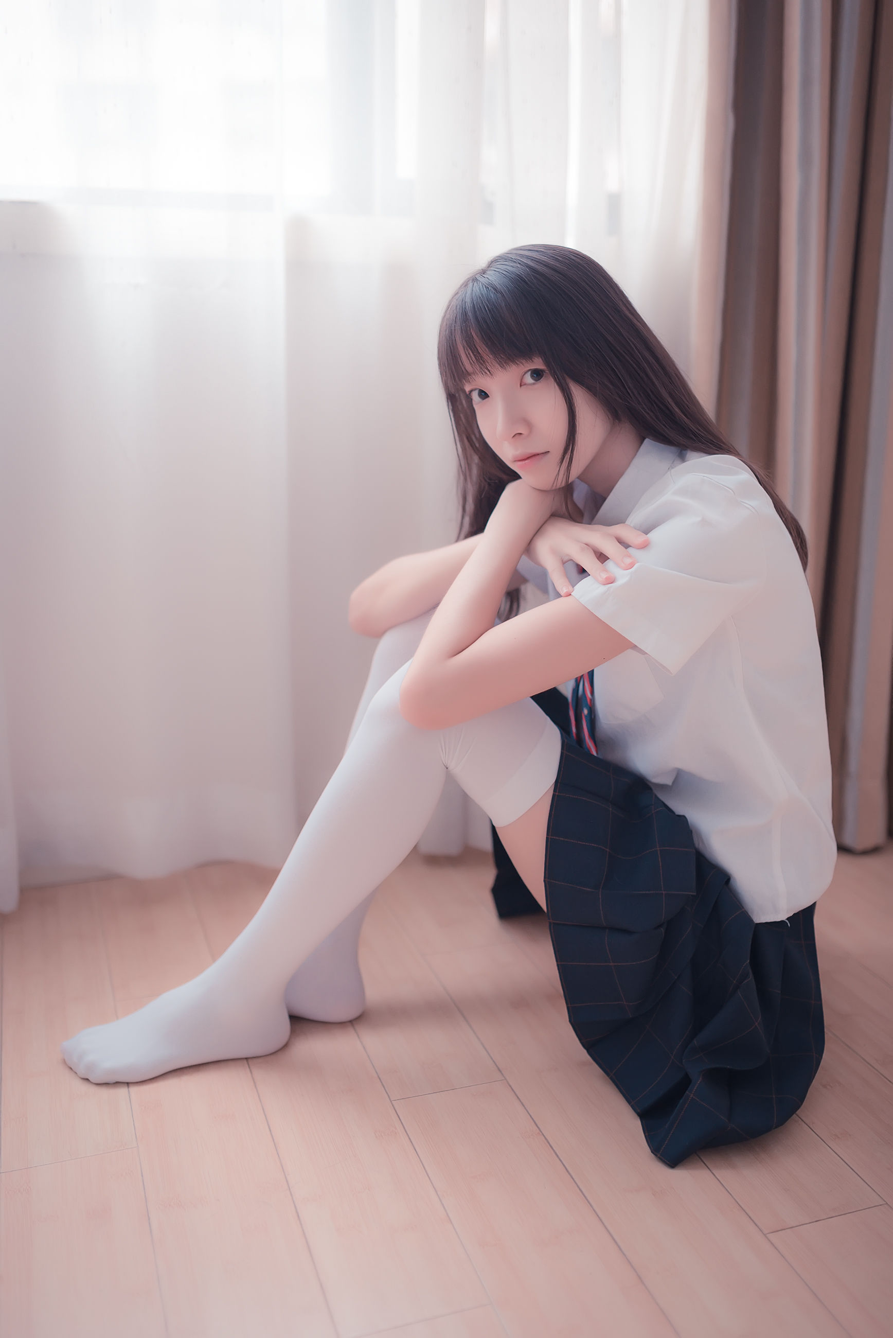 [风之领域] NO.004 祖木子 邻家白丝清新女孩_第1张