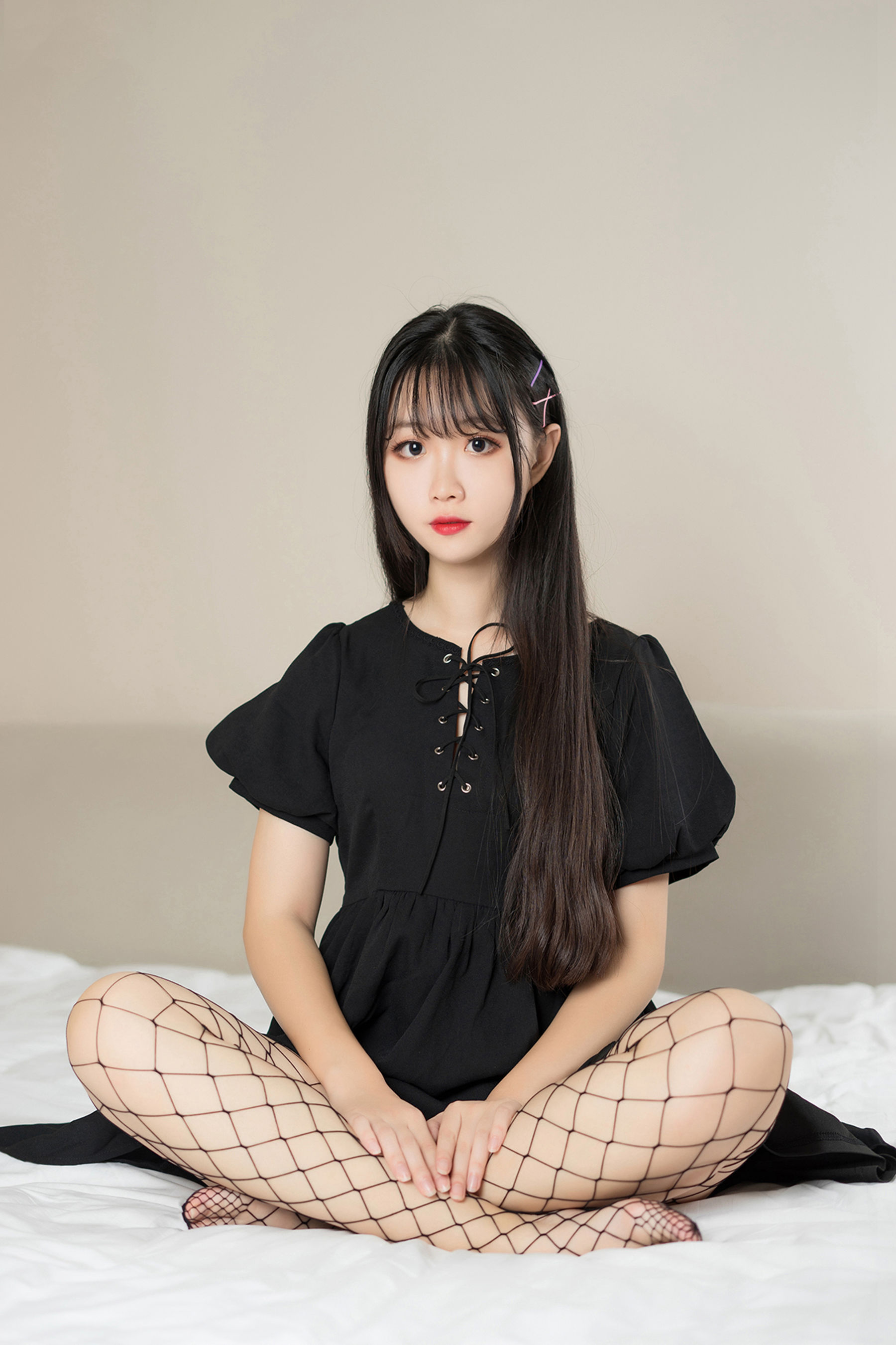 [风之领域] NO.116 黑网袜少女_第3张