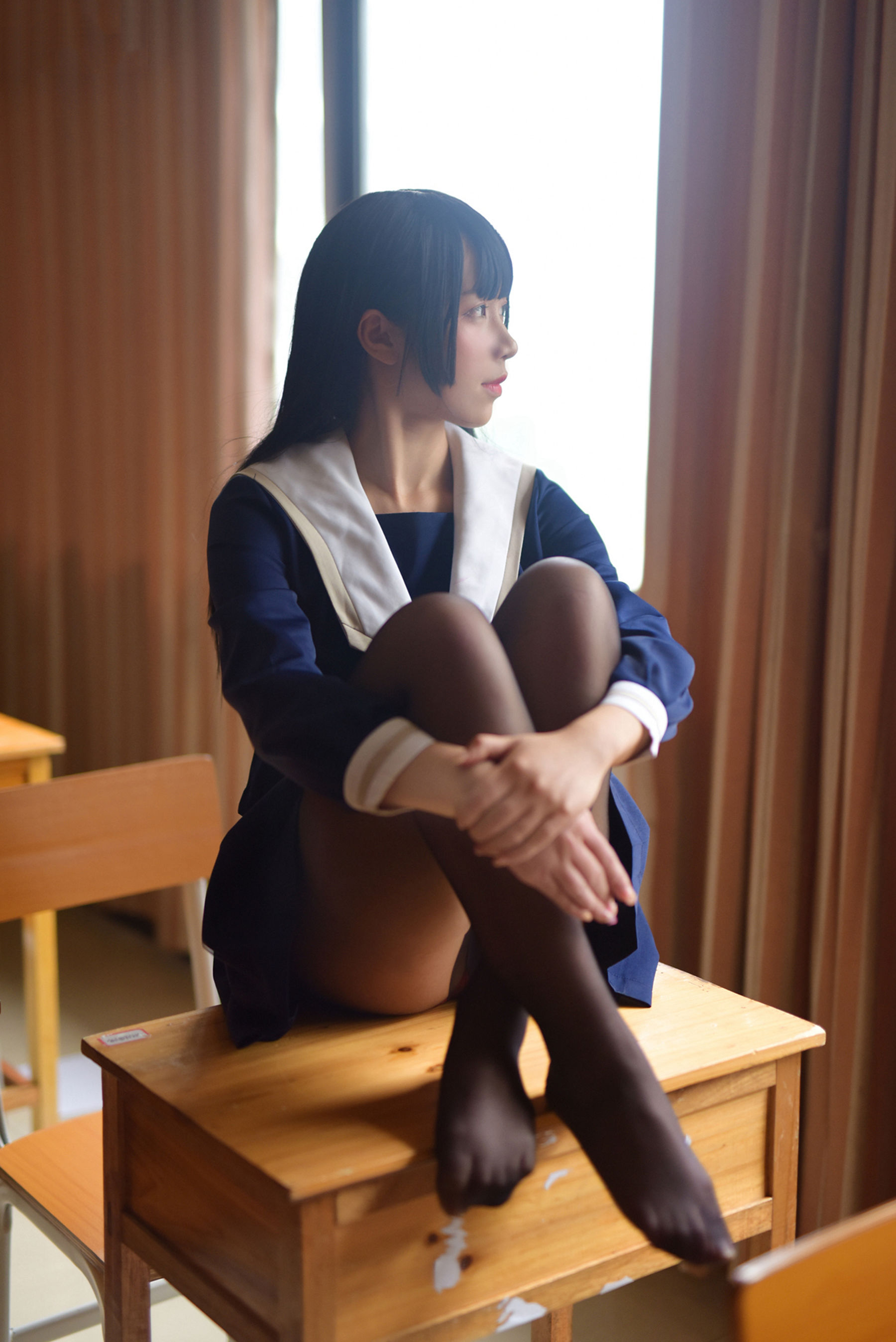 [风之领域] NO.118 JK黑丝美丽胴体_第3张