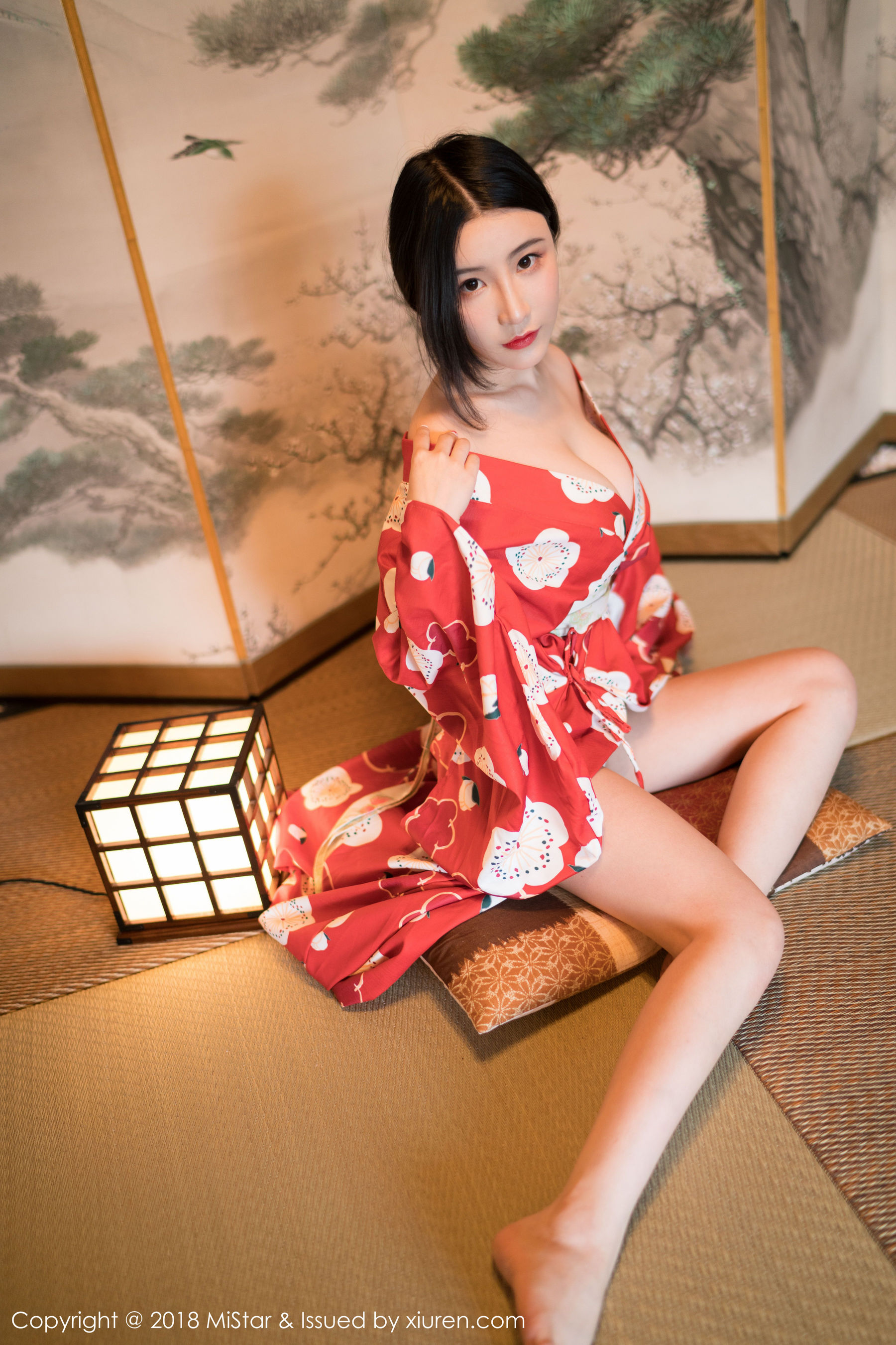 谢芷馨Sindy《娇艳红色和服》 [魅妍社MiStar] VOL.210_第3张