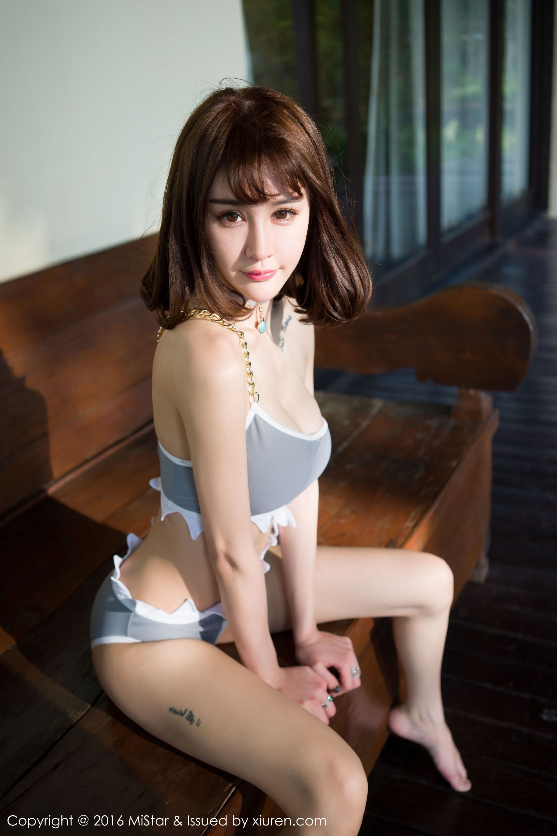 Cheryl青树《兰卡威旅拍》比基尼+校服 [魅妍社MiStar] Vol.076_第1张